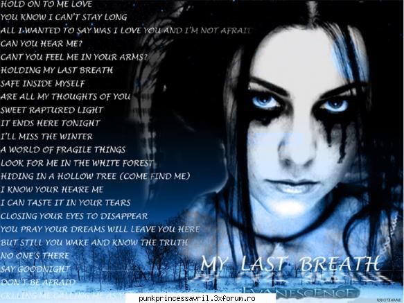 EVANESCENCE - punkdanutza - Alte vedete